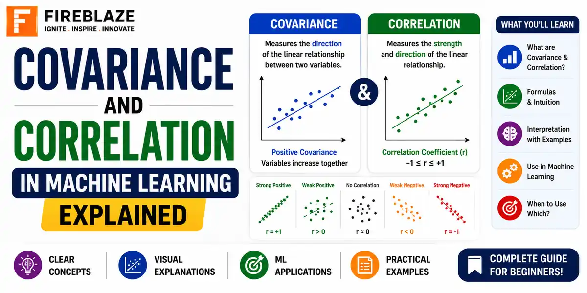Covariance and Correlation in Machine Learning Explained