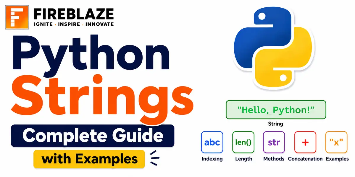 Python Strings: Complete Guide with Examples
