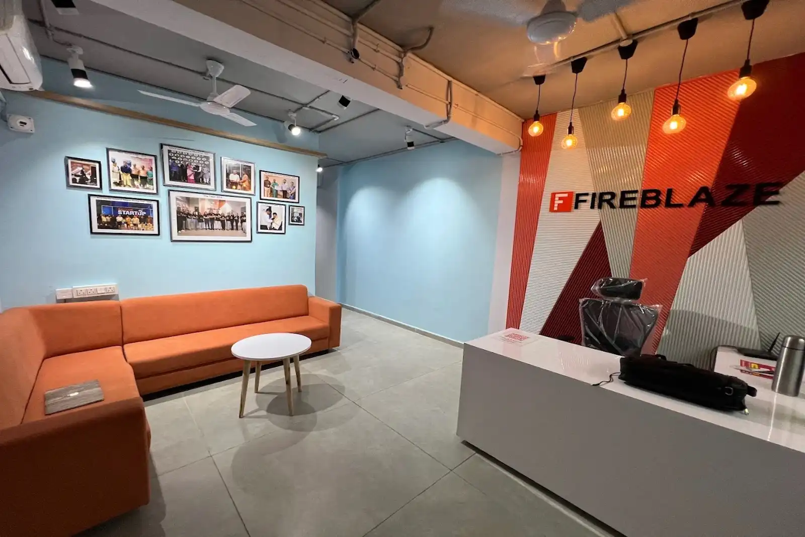 Reception area at Fireblaze AI School's Sadar center in Nagpur