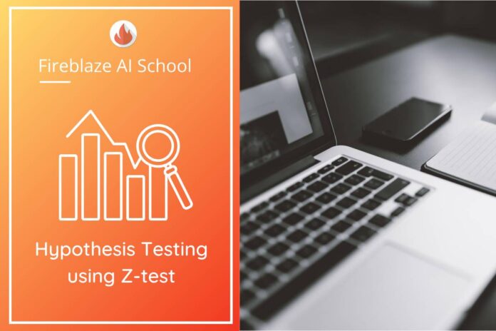 Hypothesis Testing using Z-test